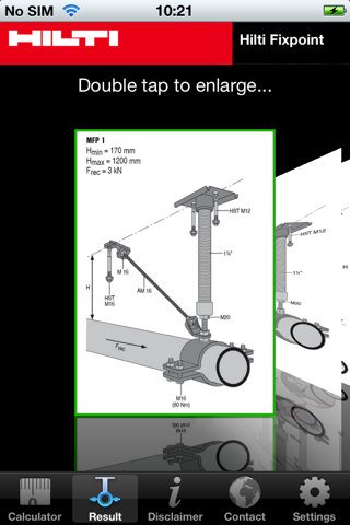 Hilti Fix Point Selector screenshot 2