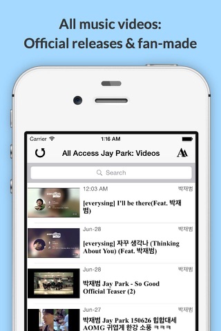 All Access: Jay Park Edition - Music, Videos, Social, Photos, News & More! screenshot 4