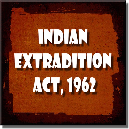 Indian Extradition Act 1962 icon