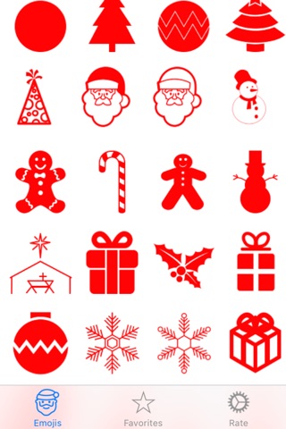 Christmas Emoji Emoticons screenshot 2