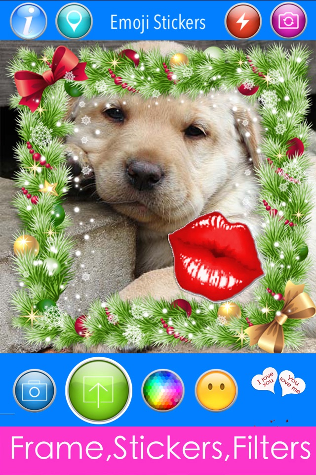 Emoji Stickers Camera (Photo Effects + Camera + Stickers + Emoji + Fun Words Meme) screenshot 4