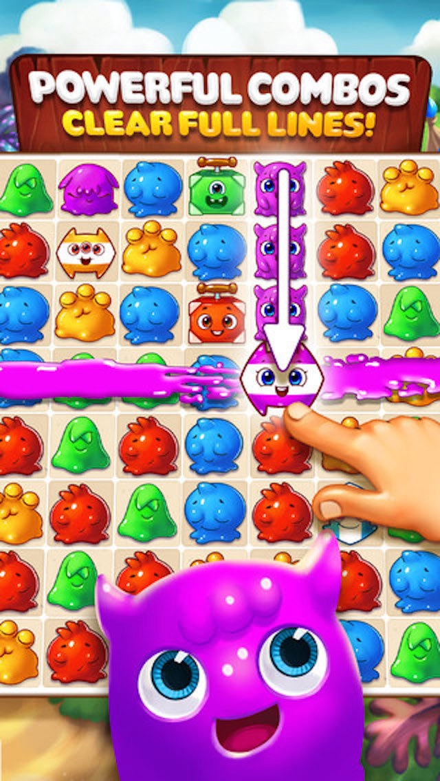 Jelly Gummy Blast - 3 match puzzle gameのおすすめ画像3