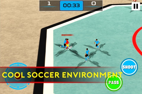 Street Soccer Football Hero 3D - Awesome Virtual Football Game screenshot 4