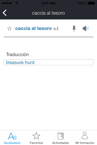 Rosetta Stone Italian Vocabulary screenshot 2