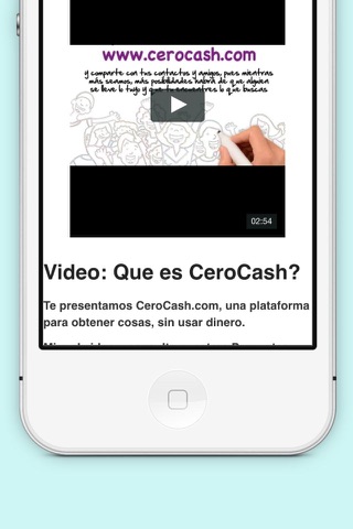 Cero Cash screenshot 2