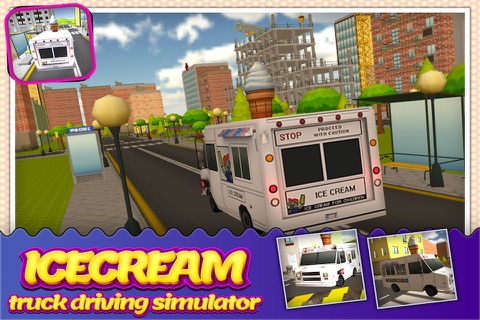 Ice Cream Delivery Truck Simulator 3D screenshot 3
