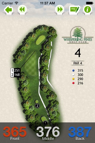 Whispering Pines Golf Club screenshot 3