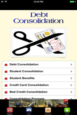Debt Consolidation - #1 Debt Consolidation Calculator screenshot 2