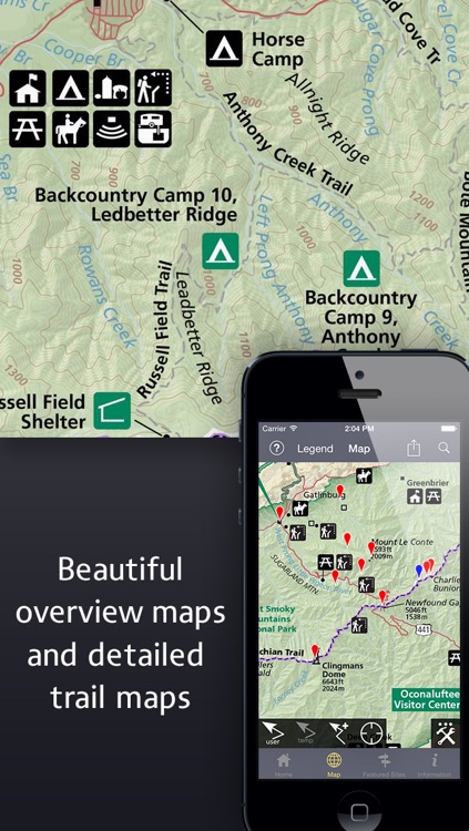 Equator Maps: Great Smoky Mountains National Park screenshot-3