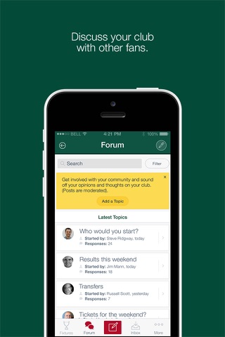 Fan App for Leicester Tigers screenshot 2