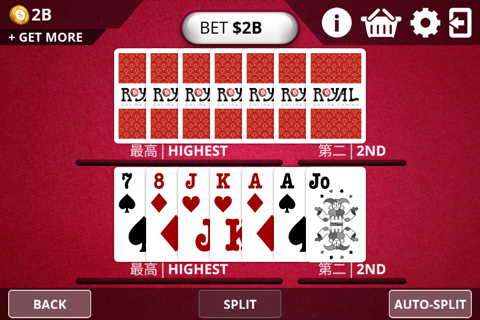 Pai Gow Poker - Royal Online Casino screenshot 2