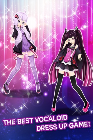 Dress-up " DIVA Vocaloid " The Hatsune miku and rika and Rin salon and make up anime games screenshot 2