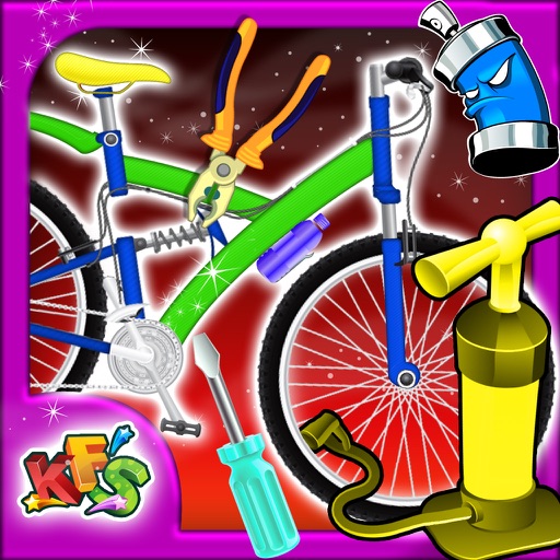 Build a Cycle – Fix kid’s bikes in this best fun game Icon