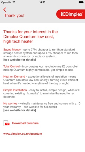 Dimplex Quantum heater sizing guide(圖4)-速報App