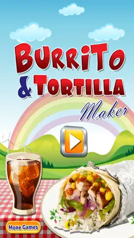 Game screenshot Burrito & tortilla maker - A mexican food cooking school & Roti master cook apk