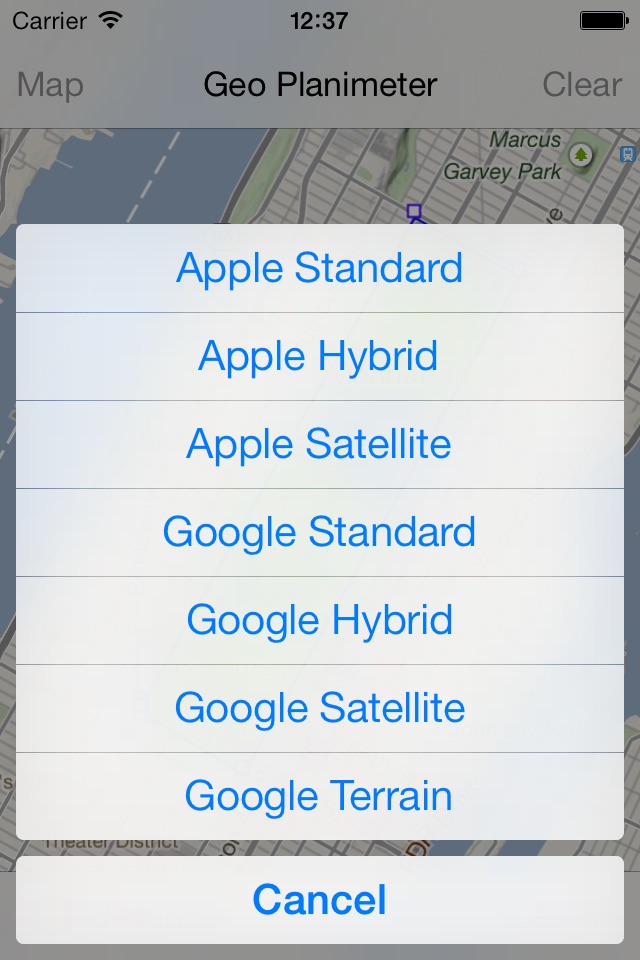 Geo Planimeter - Area & Distance Calculator screenshot 2