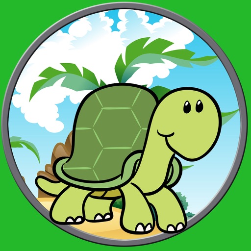 beautiful turtle for kids - free game icon