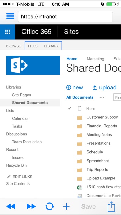 Pinsite Lite - Enterprise Web Browser for Office 365 and SharePoint