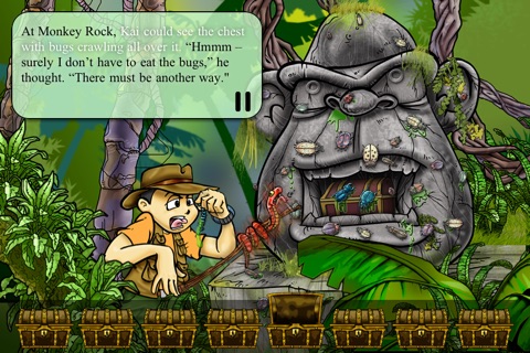 Treasure Kai and the Lost Gold of Shark Island - Interactive Book App for Kids screenshot 3