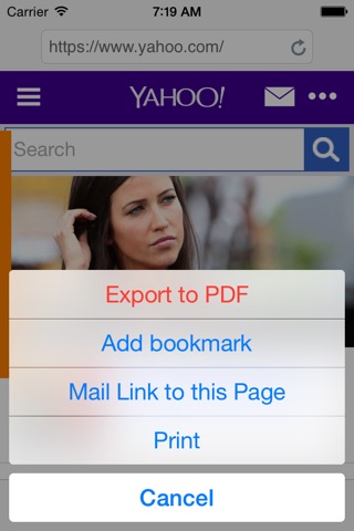 Web2PDF - Convert web pages, url, links to PDF in an easy way screenshot 2