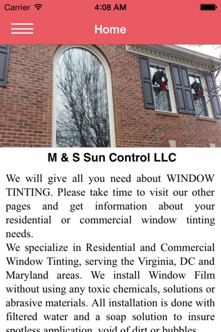 M & S SUN CONTROL LLC screenshot 2