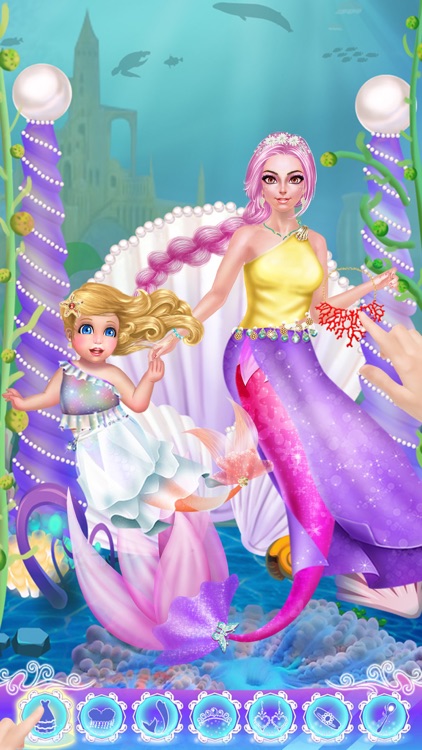 Mermaid Family: Underwater Fun