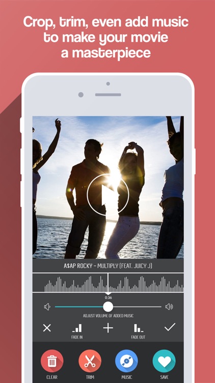 Merge Video + Combine and Mix Movie Clips & Slideshows Together for Vine and Instagram screenshot-3