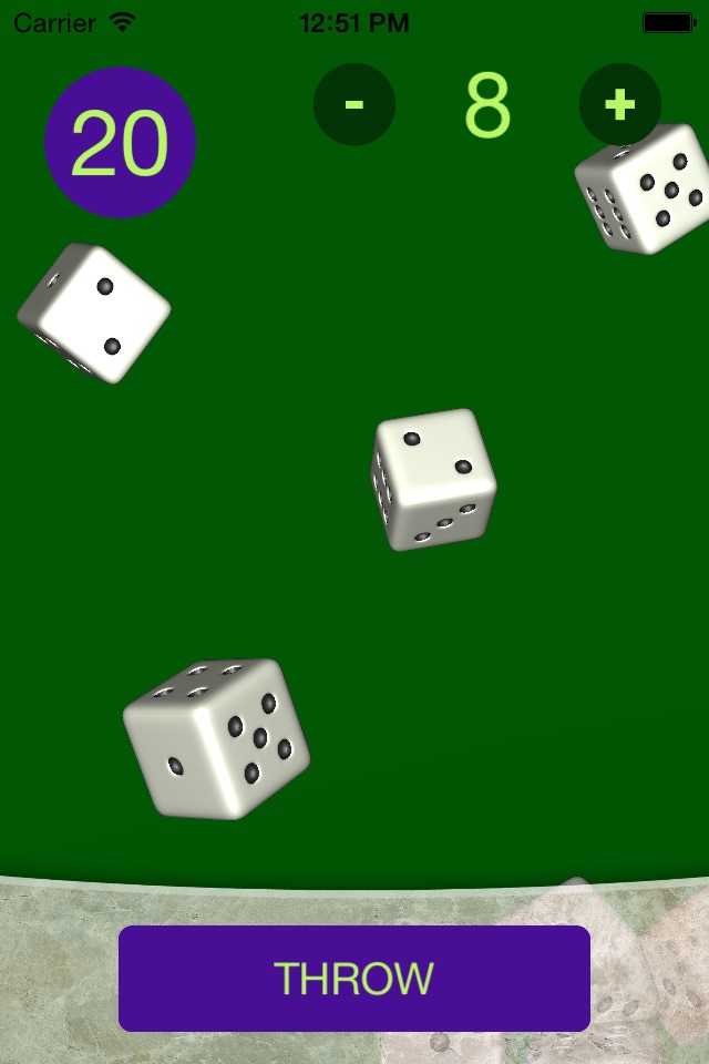 Simple Dice 3D screenshot 2