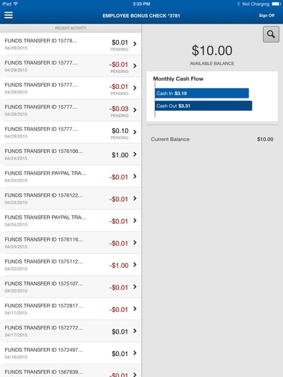 TBBK Employee Banking for iPad