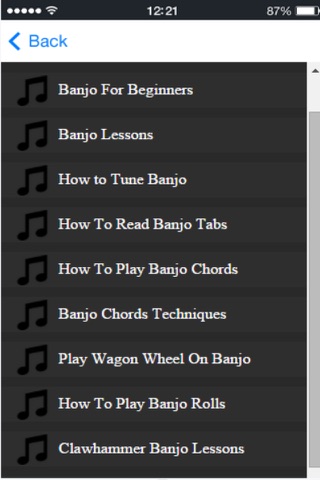 Banjo Lessons - Tips to Become a Better Banjo Player screenshot 3