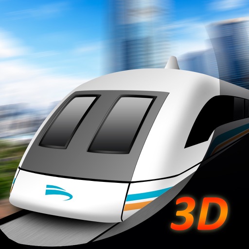 Maglev Train Driver 3D Icon