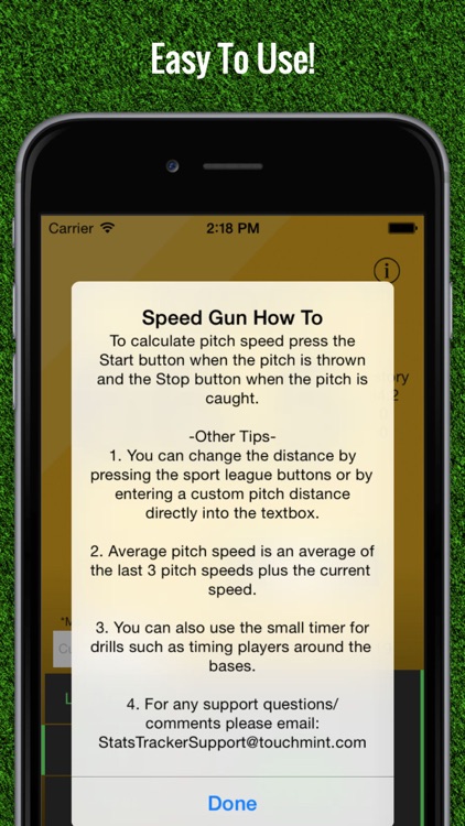 Baseball Pitch Speed - Radar Gun screenshot-4
