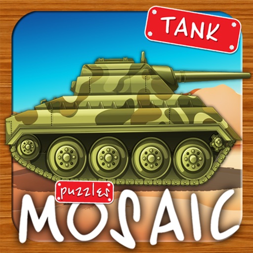 Animated puzzles tank iOS App