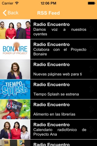 Radio Encuentro screenshot 3