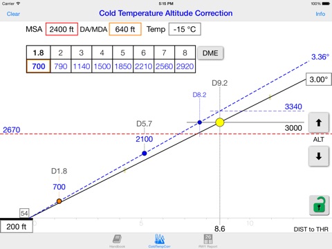 Cold WXR Altitude Correction screenshot 2