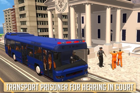 Police Bus Crime City Sim-ulator screenshot 3