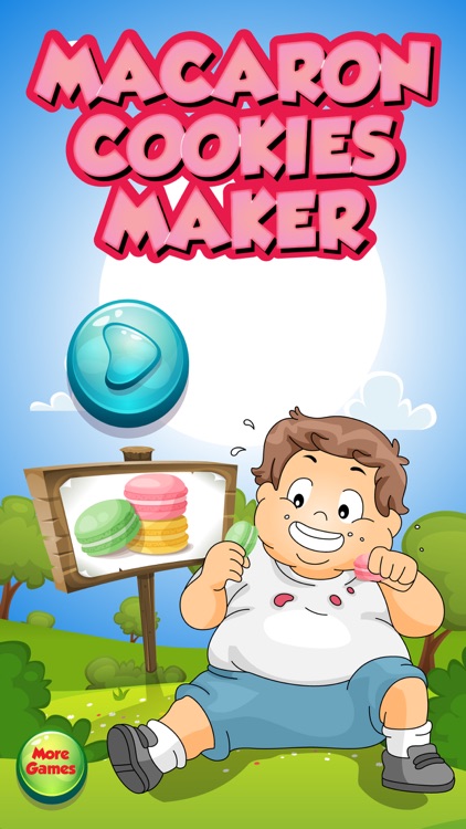 Macaron Cookies Maker - A kitchen tasty biscuit cooking & baking game