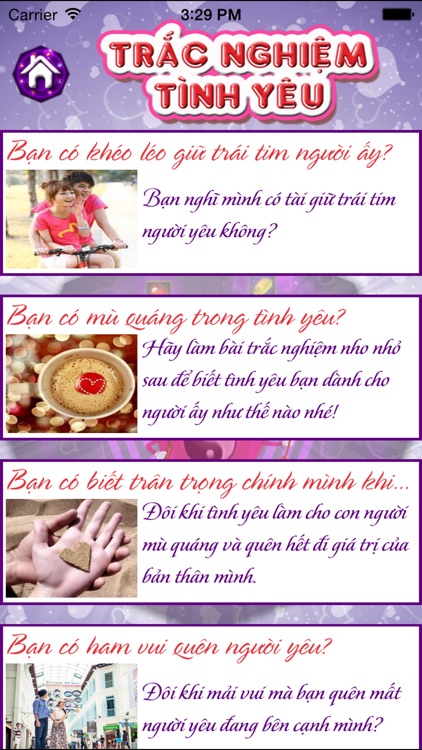 Trac Nghiem Tinh Yeu