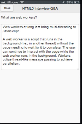 HTML5 Interview Q&A screenshot 2