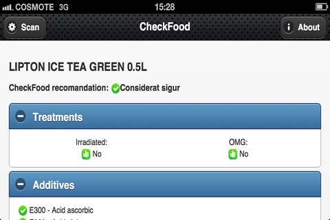 CheckFood screenshot 4