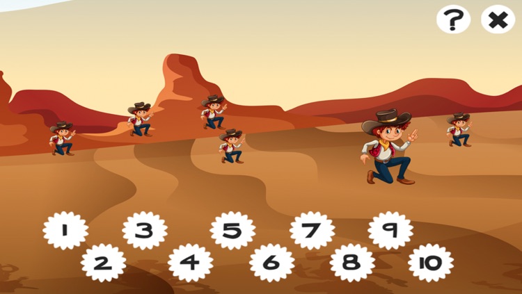 A Cowboys & Indians Learning Game for Children: Learn about the Wild West