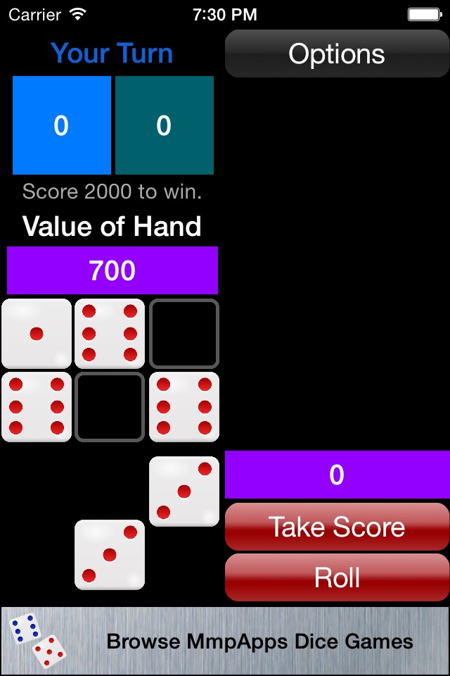 Farkle - Classic Dice Game screenshot 2