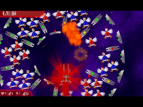 Chicken Invaders 4 Xmas HD screenshot 3