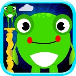 Froglet jump-sweetgreen frog