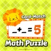 Number-Card Math match puzzle