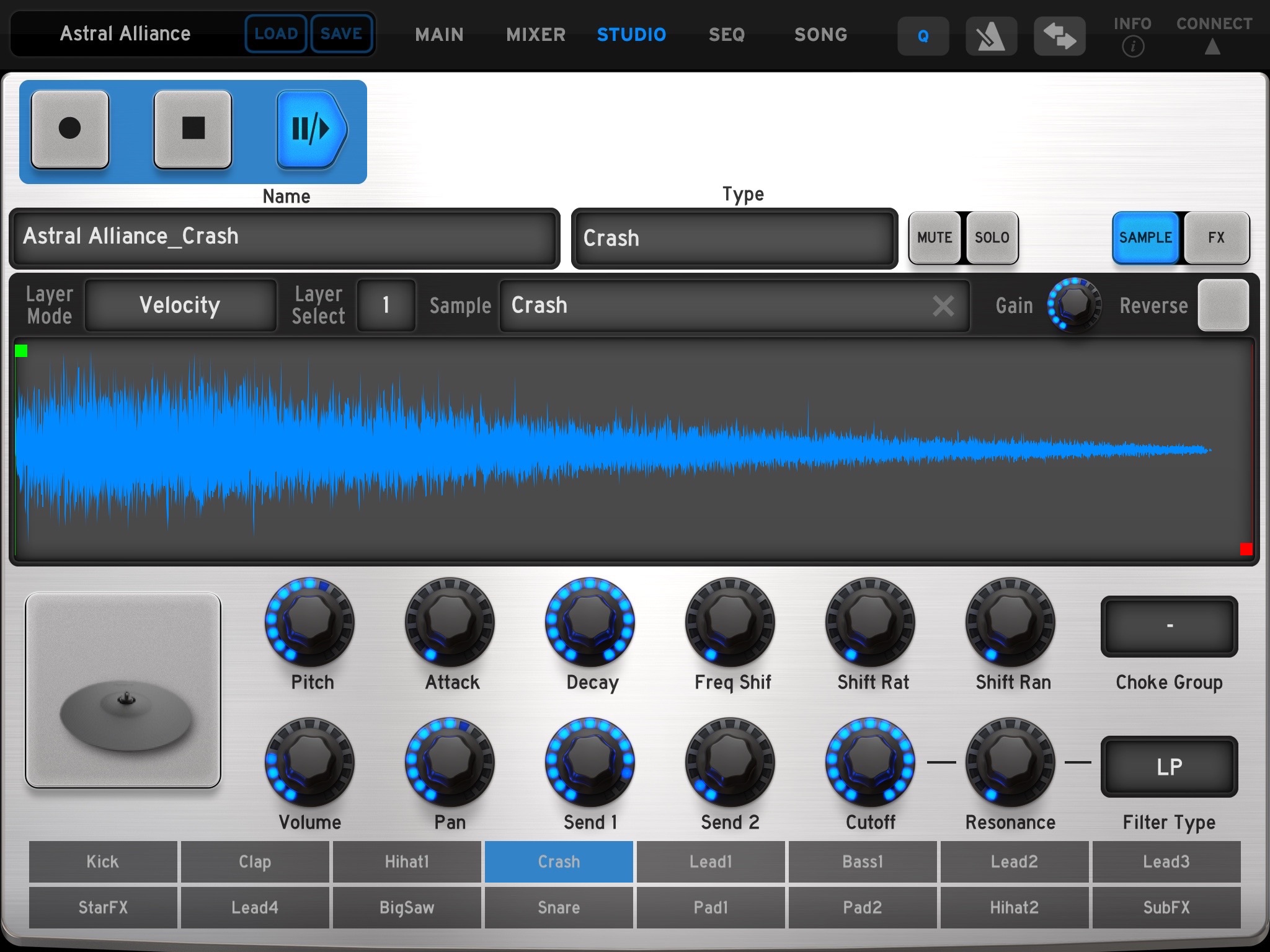 Arturia iSpark screenshot 4