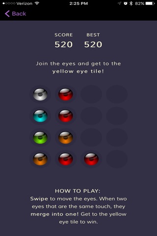 Eye 2048 screenshot 3