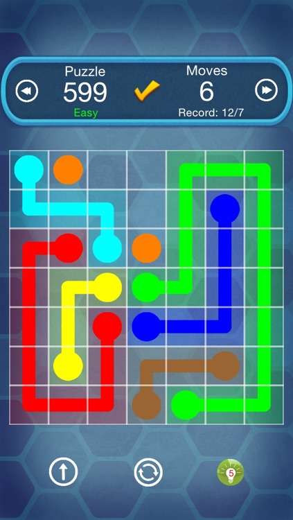 Number Link - Logic Color Twisty Line Path Puzzle