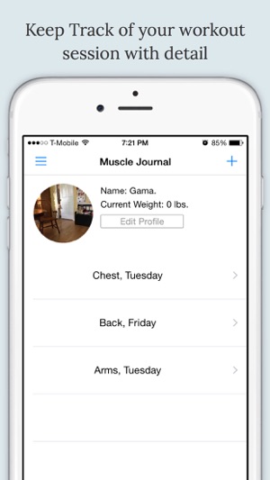 Muscle Journal - workout tracker and wei