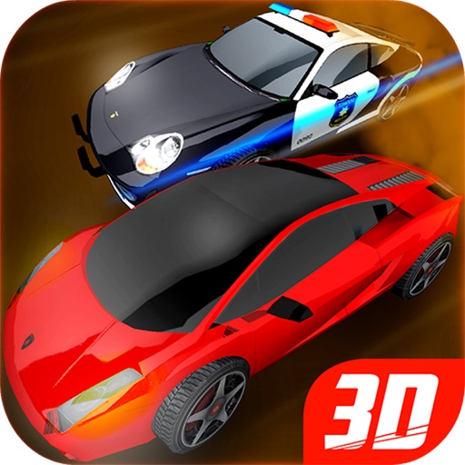 Police Car Racer 3D icon
